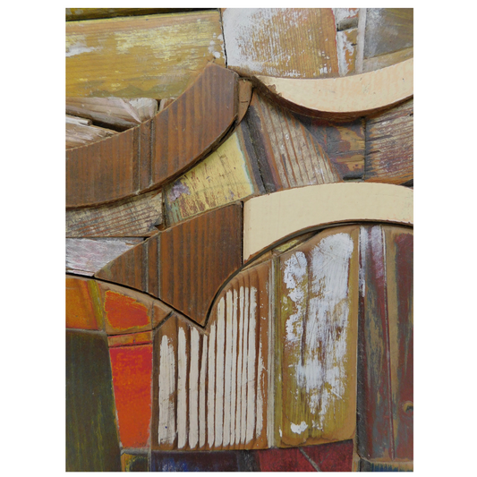 Original Wood Assemblage - 'Mask II'