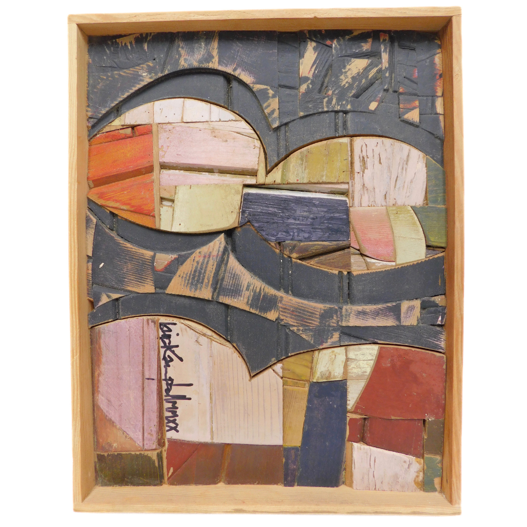 Original Wood Assemblage - 'Mask II'
