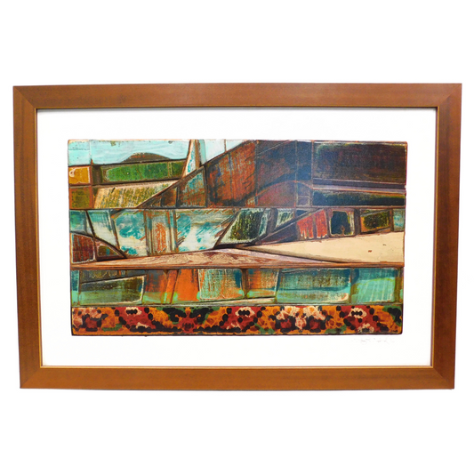 Large Framed Art Print - 'Pachena Bay'