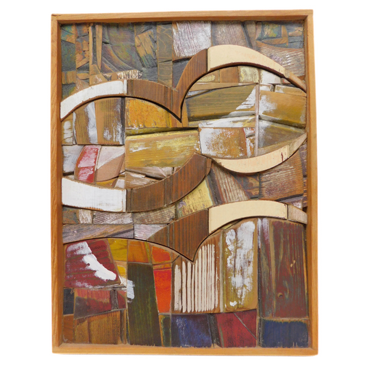 Original Wood Assemblage - 'Mask II'