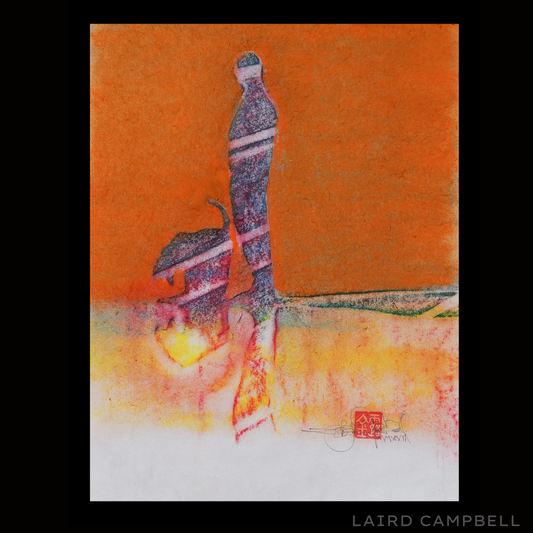 Pastel Rubbing - 'TT2'